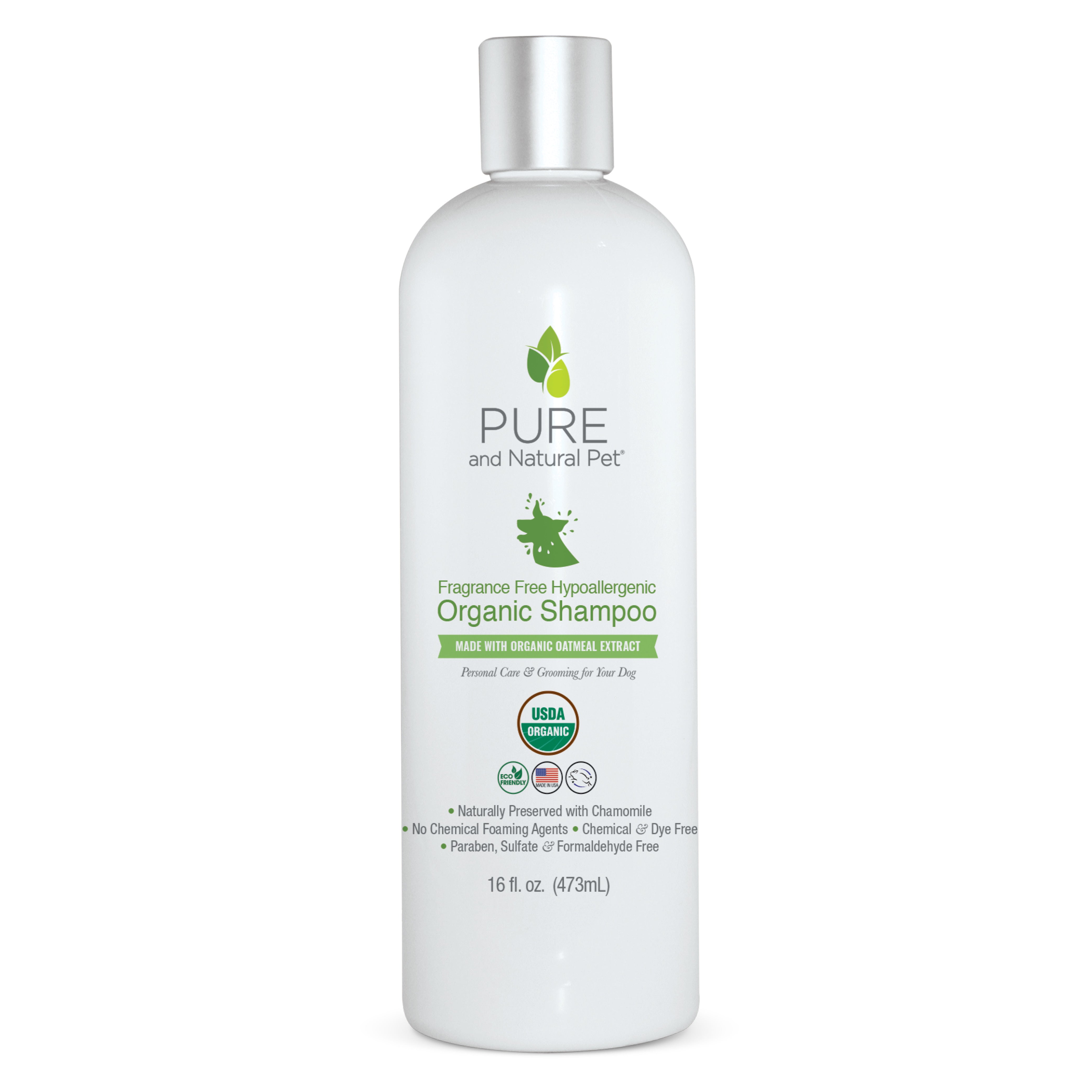 Fragrance Free Hypoallergenic Organic Shampoo