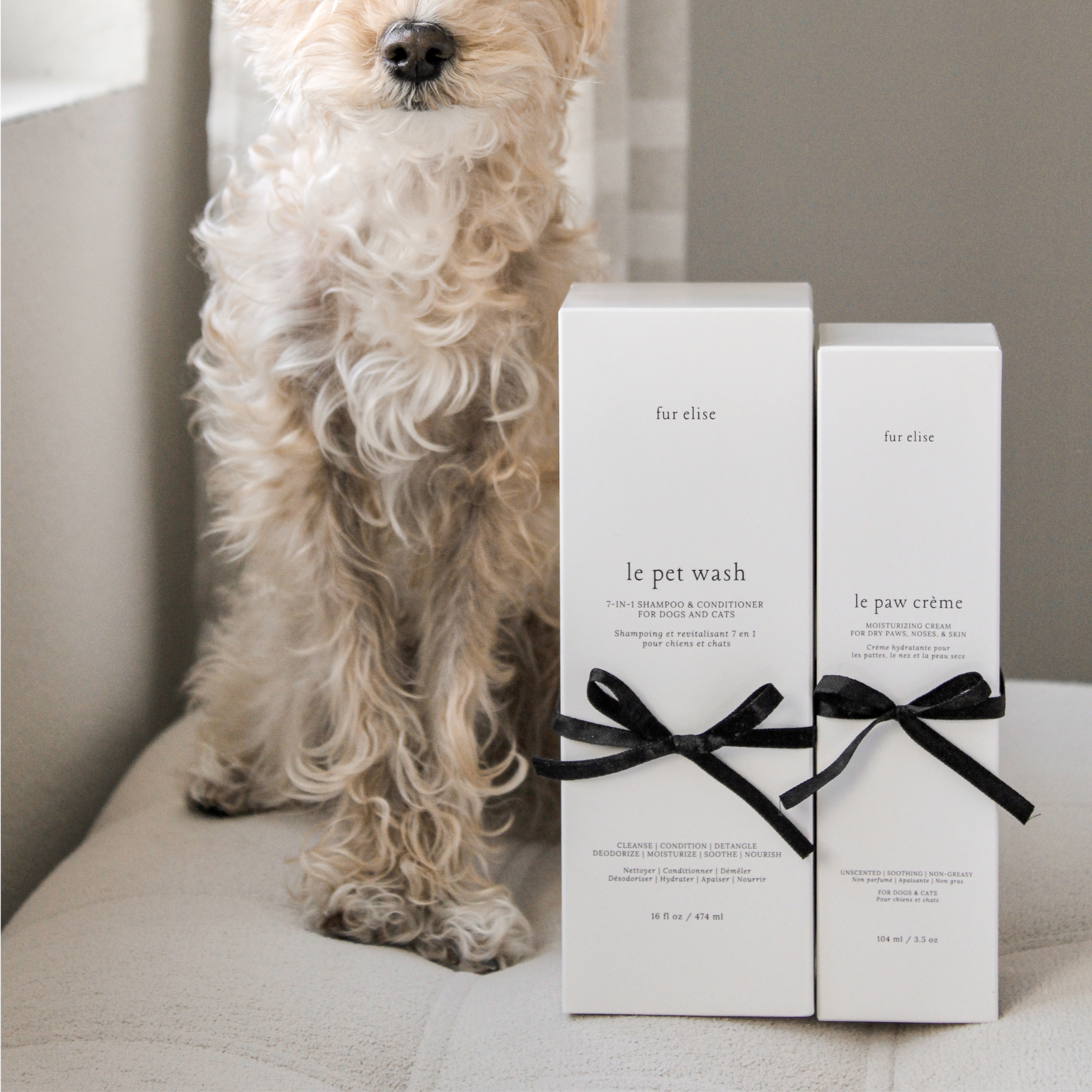 Hypoallergenic Sensitive Skin Le Grooming Pet Shampoo Set