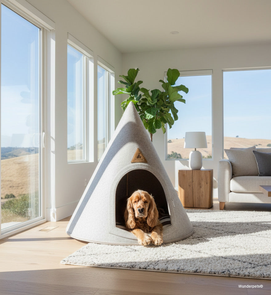Nooee Pet Cave For Large Size Dogs, Harry (XXL), Stylish, Modern Bed
