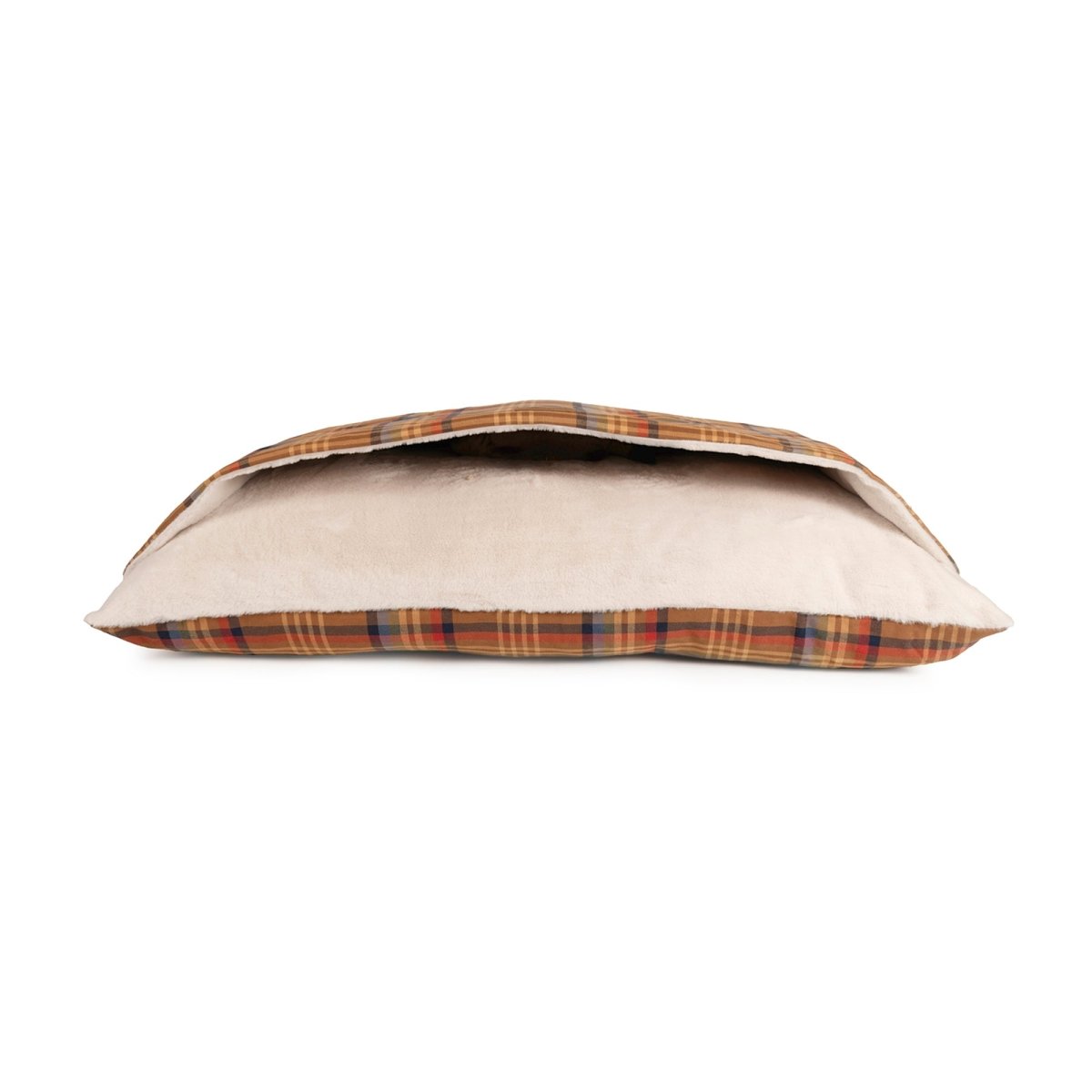 Pendleton Burrow Dog Bed – Calming Faux Fur & Washable Memory Foam Comfort