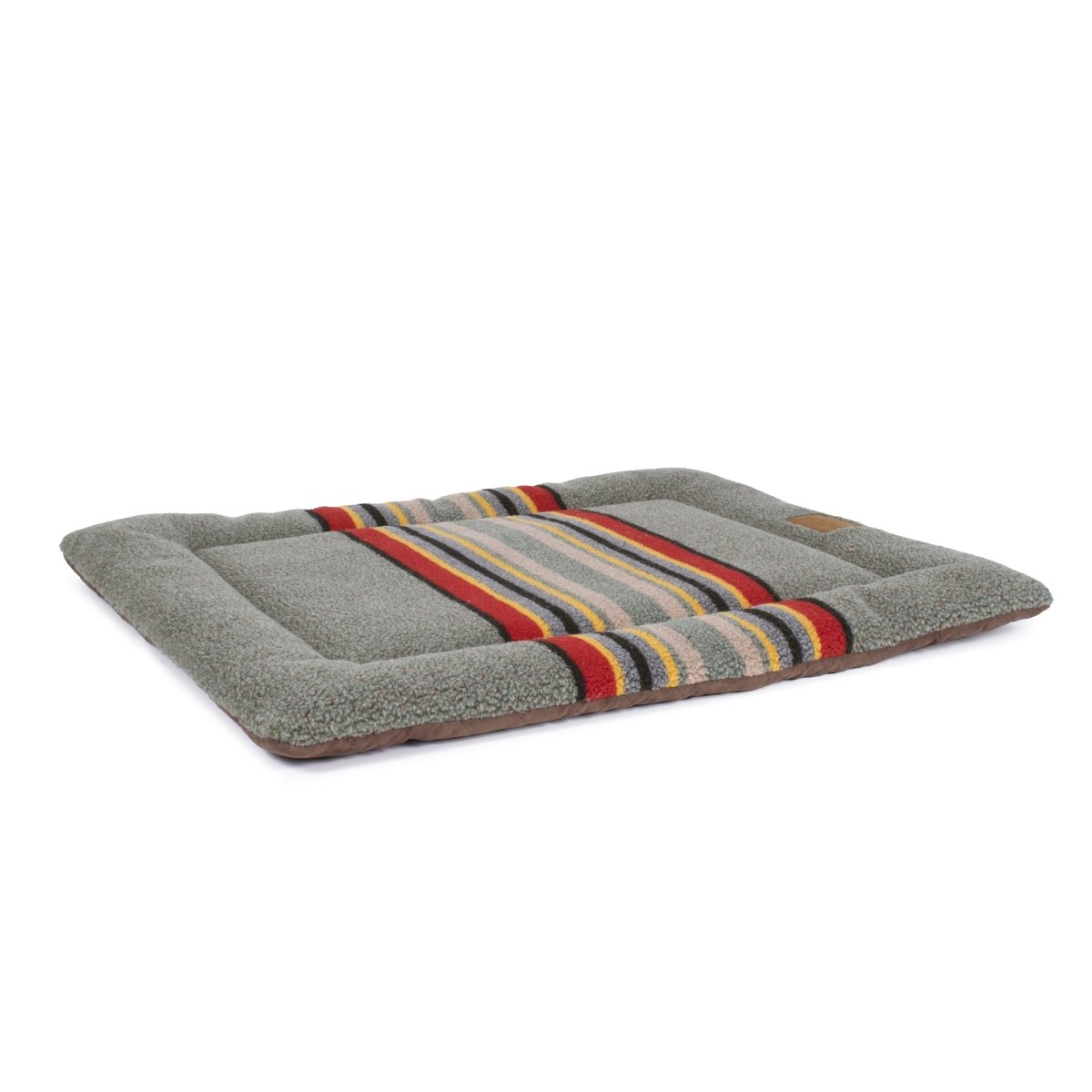 Pendleton Vintage Camp Comfort Dog Cushion For Crates & Travel, With Removable Cover