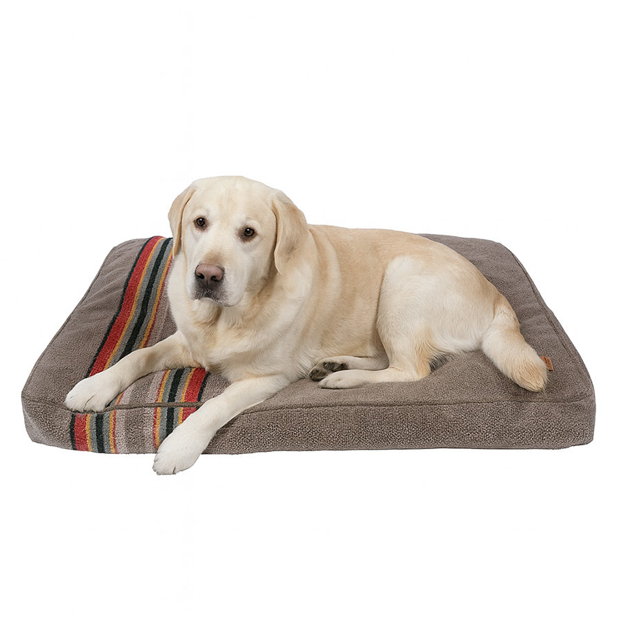 Pendleton Vintage Camp Pet Napper, Dog Cushion With Removable Cover