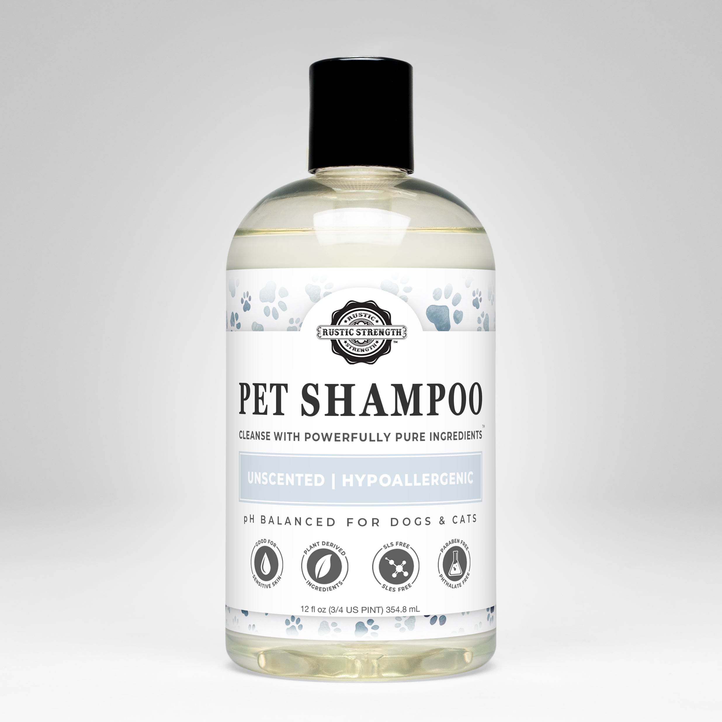 Sensitive Skin Pet Shampoo For Cats & Dogs | Unscented & Non-Toxic